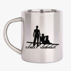 Кружка металлическая