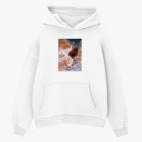 Толстовка худи оверсайз