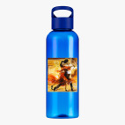 Прозрачная спортивная бутылка