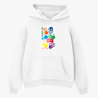 Толстовка худи оверсайз