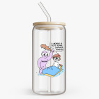 Банка с бамбуковой крышкой