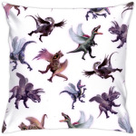 Динозавр, крылья, дизайн, арт, искусство, рисунок