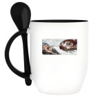 Кружка с ложкой