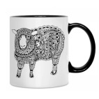 Кружка двухцветная