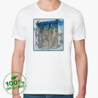 Мужская футболка органик