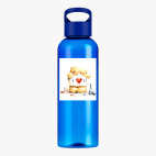 Прозрачная спортивная бутылка