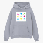 Толстовка худи оверсайз