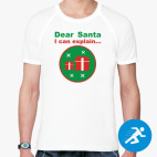 Мужская спортивная футболка