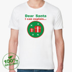 Мужская футболка органик