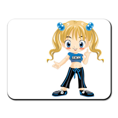 Коврик для мыши с принтом Sexy