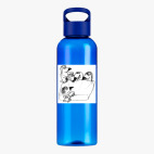 Прозрачная спортивная бутылка