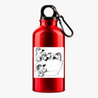 Металлическая бутылка 400 мл UV-DTF