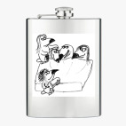 Фляжка стальная