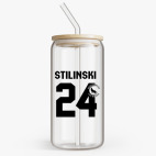 Банка с бамбуковой крышкой