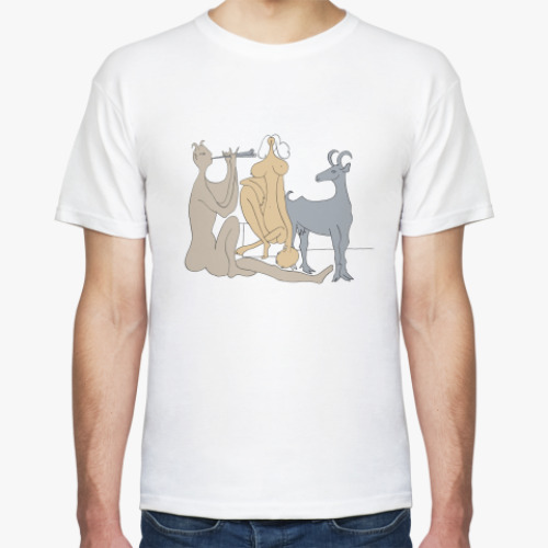 Футболка с принтом По мотивам Пикассо...