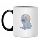 Кружка двухцветная