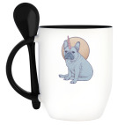 Кружка с ложкой