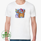 Мужская футболка органик