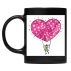 Кружка цветная UV-DTF