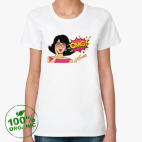 Женская футболка органик