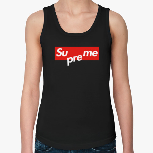 Женская майка Supreme