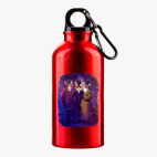 Металлическая бутылка 400 мл UV-DTF