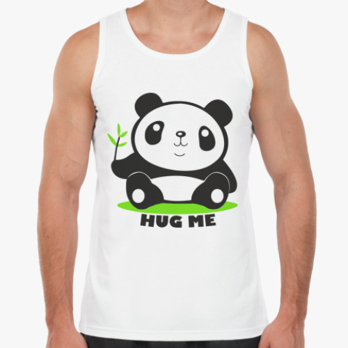 Майка с принтом Панда