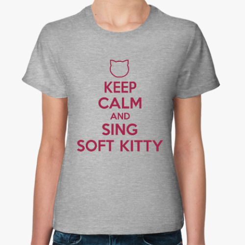 Женская футболка KITTEN SONG