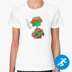 Женская спортивная футболка