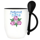 Кружка с ложкой