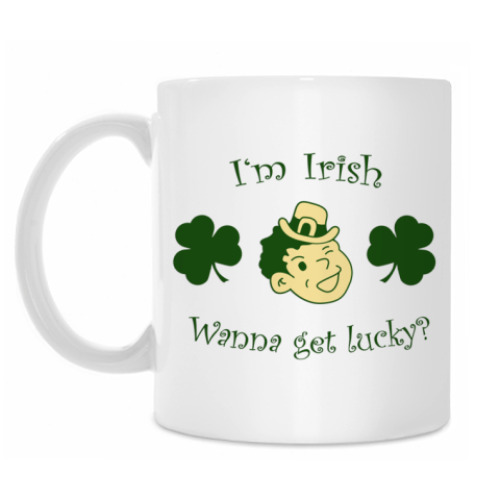 Кружка с принтом 'I'm Irish'