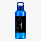 Прозрачная спортивная бутылка