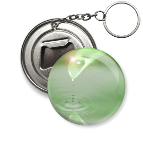 Брелок-открывашка с принтом ЭКО