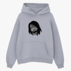 Толстовка худи оверсайз