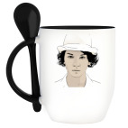 Кружка с ложкой