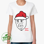 Женская футболка органик