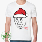 Мужская футболка органик