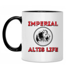 Кружка двухцветная