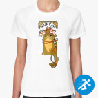 Женская спортивная футболка