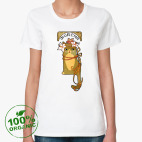 Женская футболка органик