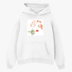 Толстовка худи оверсайз