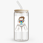 Банка с бамбуковой крышкой