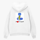 Толстовка худи оверсайз