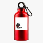 Металлическая бутылка 400 мл UV-DTF