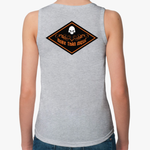 Женская майка с принтом ROCK • Больше, чем музыка!