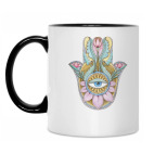 Кружка двухцветная