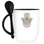 Кружка с ложкой