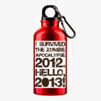 Металлическая бутылка 400 мл UV-DTF