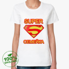 Женская футболка органик