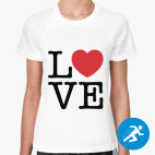 Женская спортивная футболка